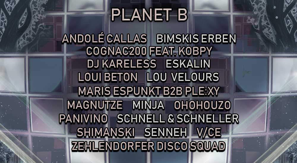 Planet B - Lineup 2023